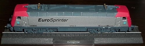 Eurosprinter E 127001-6 Standmodell N 1/160 UP µ*