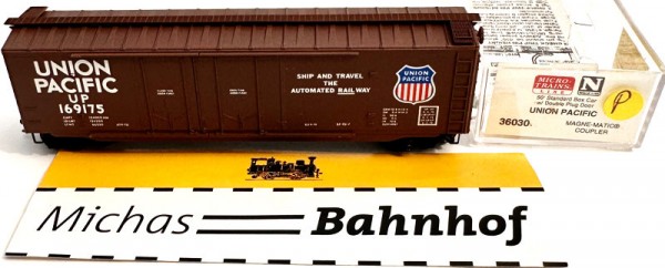 Micro Trains Line 36030 50' Box Car w/Double Plug Door UNION PACIFIC N 1:160 ¥P å
