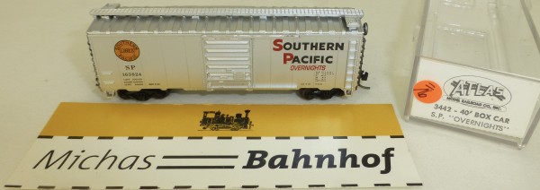 Southern Pacific Overnights 163824 40' Box Car Atlas 3442 N 1:160 #=16 å