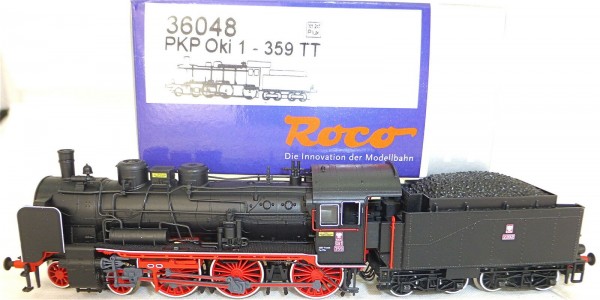 Roco 36048 PKP Oki 1 359 Dampflok Schlepptender NEM DSS TT 1:120 NEU HL1 µ