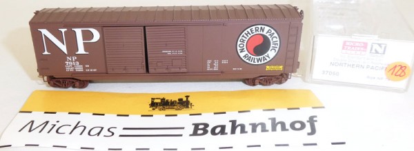 Northern Pacific NP 7813 50´ Boxcar Micro Trains Line 37050 N 1:160 Ω128 å