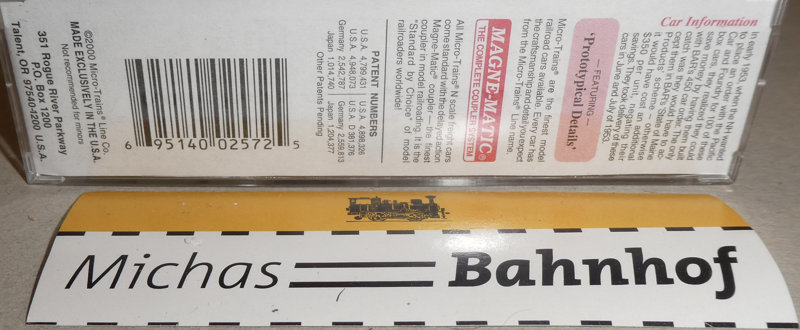 New York NH Hartford 45007 40' ST accés Micro Pat Line 21160 N 1:160 ä79 å
