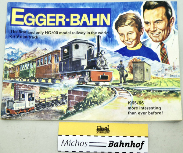 Egger Katalog 1965/66 Modellbahn-Katalog HR4 å
