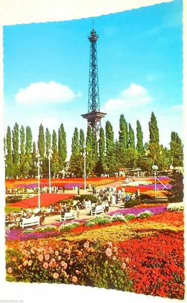 Funkturm und Sommergarten Berlin Ansichtskarte 50er 60er Jahre 09 å