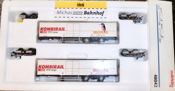 Märklin 48042 Kombirail SBB Cargo Migros H0 1:87 OVP HW1 å