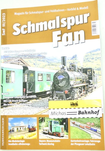 03 2023 Schmalspur Fan Pinzgauer Lokalbahn im Garten GH3 µ