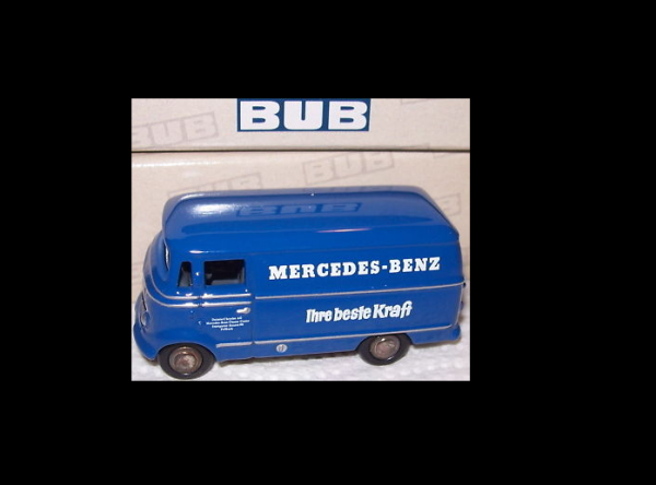 L 319 blau Mercedes Benz Ihre beste Kraft BUB NEU 1:87 H0 OVP å #UY1