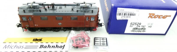 Roco 62529 SJ Altbau Stangen E Lok Da Schweden EPIII DSS H0 1:87 NEU KD1 µ