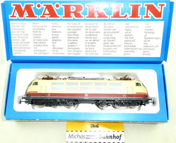 Märklin 3054 E 103 Elektrolok H0 1:87 Schmuckkarton OVP LG2 å