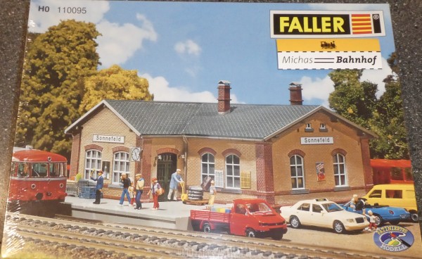 Haltepunkt Sonnefeld Faller 110095 H0 1:87 Bausatz ungebaut OVP NEU å