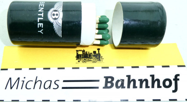 Bentley Streichhölzer teilweise benutzt Werbegeschenk HU5 å