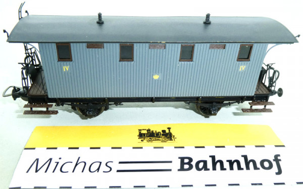 Beckert sächsisch 4.Kl Wagen Di Sa 96 K.Sächs.Sts.E.B. H0 1:87 #L HF5 å