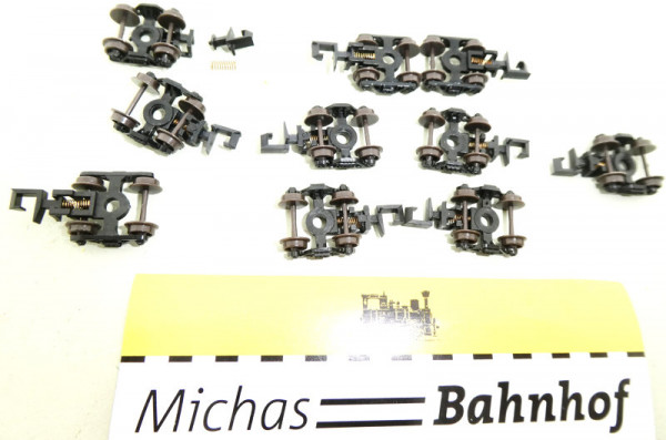 10 Drehgestelle mit Achsen 4 x 13,5 mm N 1:160 LJ3 å