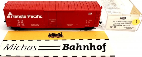 Micro Trains Line 38130 50’ Box Car Plug Door TRIANGLE PACIFIC N 1:160 ¥3 å