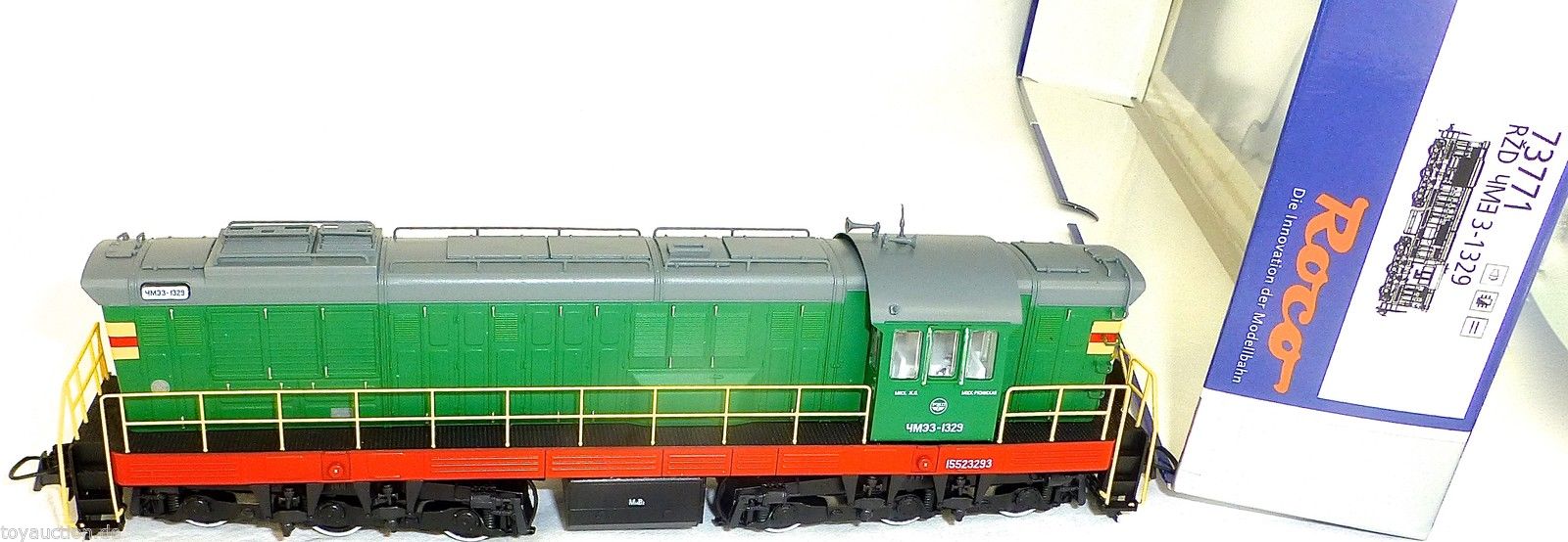 RZD ChME 3 Diesellok DIGITAL SOUND EpV NEM KKK Roco 73771 ...