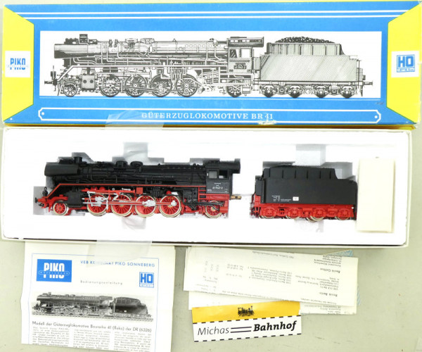 BR 41 Schnellzuglokomotive Piko DDR H0 1/87 OVP KB2 å