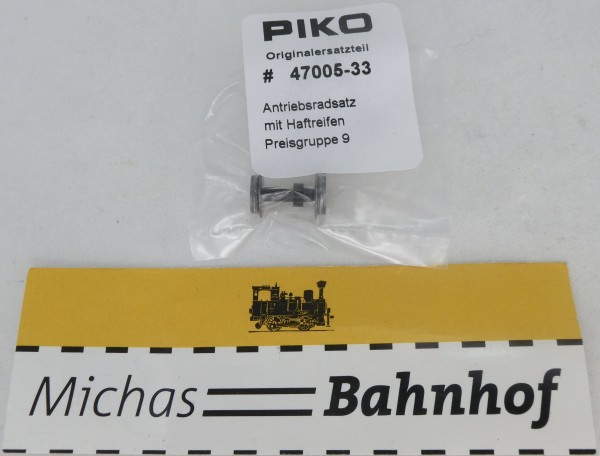 Antriebssatz mit Haftreifen TT 1:120 Piko 47005-33 LI4 å