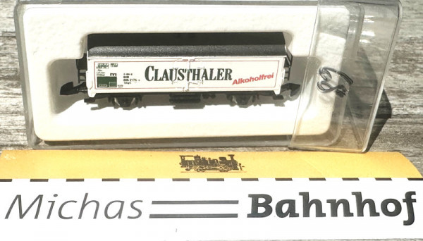 Märklin CLAUSTHALER Alkoholfrei mini club Werbemodell Spur Z 1:220 #68 LG4 å