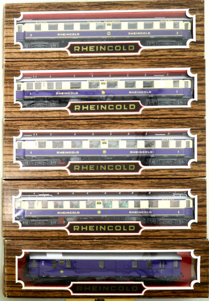 Liliput Rheingold 5-tlg Set Personenwagen HO 1:87 OVP HD3 a