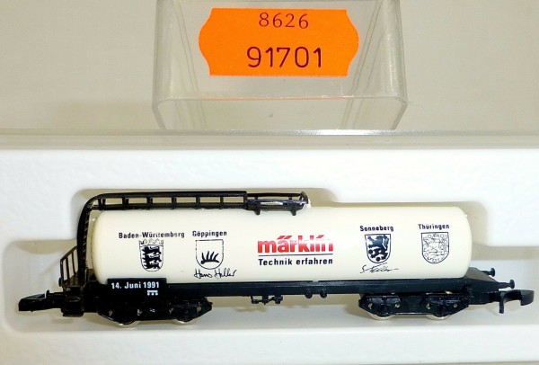 Märklin Technik erfahren Kesselwg Kolls 91701 Märklin 8626 Spur Z 1/220 *1042* å