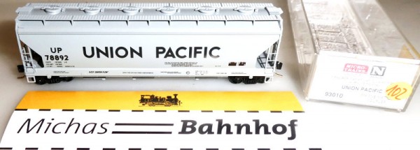 UP 78892 3 Bay ACF Center Flow Hopper Micro Trains Line 93010 1:160 OVP R102 å