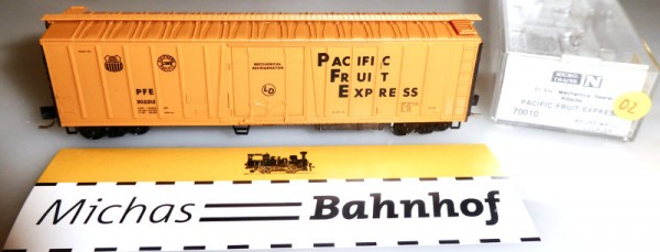 Pacific Fruit 212 51’ Rib Side Reefer Micro Trains Line 70010 N 1:160 OVP R02 å