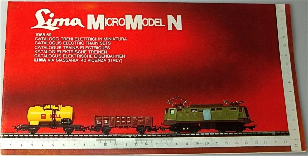 LIMA MicroModel N Katalog 1968 1969 å