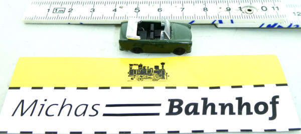 Trabbi Trabant Modellauto Cabrio grün Cabriolet TT 1:120 HS5 å