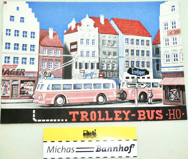 Eheim Trolleybus Katalog Trolley Bus HO LA5 å