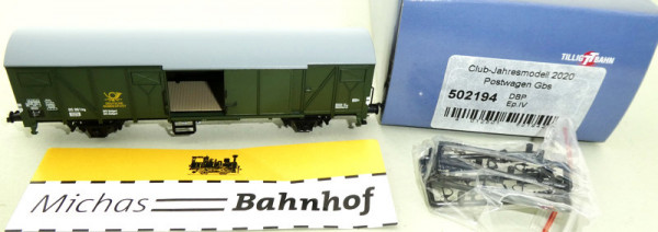 Tillig 502194 Club-Jahresmodell 2020 Postwagen Gbs Ep4 TT 1:120 HD5 å