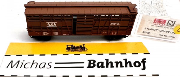 Micro Trains Line 35100 40&#039; Atlantic Coast Line ACL 140436 N 1:160 ¥E å