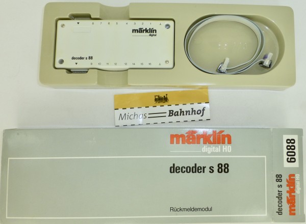 s88 Decoder Märklin 6088 OVP LI4 å
