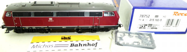 Roco 78752 215 102-5 Diesellok für Märklin AC Sound H0 1:87 OVP HU4 µ