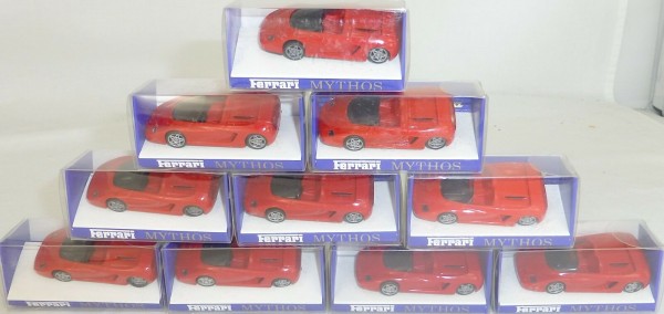 10 Stück Ferrari Mythos rot IMU EUROMODELL 1:87 H0 OVP Schleudersternfelge HO1 å *