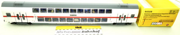 Brawa 44509 IC 2 TWINDEXX Vario® Doppelstock Mittewagen 2.Kl H0 1:87 OVP HG2 µ