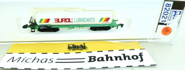 Märklin EUROL LUBRICANTS Kesselwagen 4-achs. mini-club Z 1:220 #1045 GD4 å