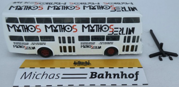 Mythos Berlin Doppeldecker DE Büssing Bus Berlin BVG Omnibus H0 å