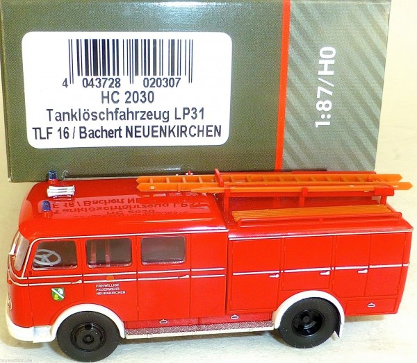 Tanklöschfahrzeug LP31 TLF16 Bachert NEUENKIRCHEN HEICO HC2030 OVP NEU µ