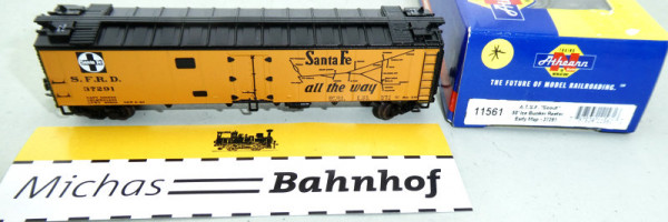Athearn 11561 ATSF Scout 50&#039; Ice Bunker Reefer Early Map 37291 N 1:160 OVP *HC6å