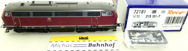 Roco 72181 BR 215 101-7 Diesellok DB H0 1:87 OVP LD2 µ