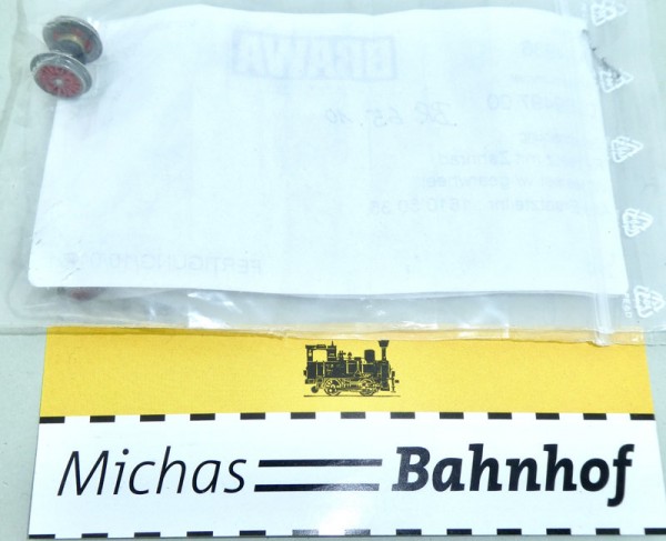 Brawa 393576 BR 65 Radsatz mit Haftreifennut N 1:160 LF å