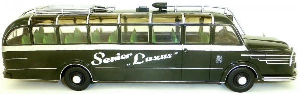 KRUPP TITAN 080 Senior Luxus Hartje 1951 Bus IXO 1:43 OVP NEU #ACBUS038#GC1 µ *