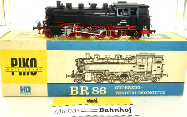 BR 86 1800-1 Tenderlokomotive Piko DDR H0 1/87 OVP HT3 å