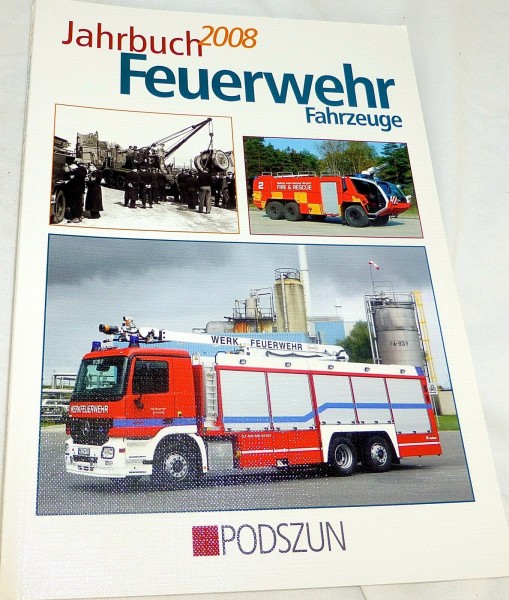 Jahrbuch 2008 Feuerwehr Fahrzeuge, Podszun # GA4 å