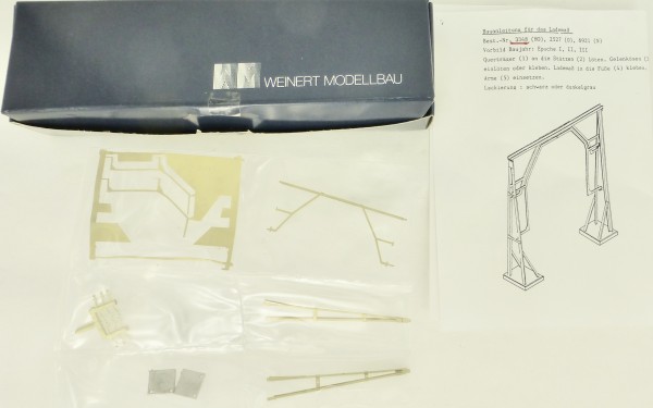 Weinert 3348 Lademaß H0 Bausatz OVP H0 1:87 ungebaut å