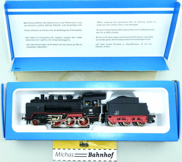 Märklin 3003 BR 24 058 DB H0 1:87 Schmuckkarton OVP LG4 å