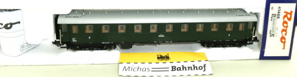 Roco 45666 BBÖ Schnellzugwagen 3.Kl C4ü Ep3 H0 1:87 OVP Neu HE4 µ