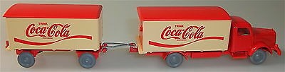 Coca Cola Mercedes 5000 Hängerzug rot beige IMU H0 1 87 #30# å