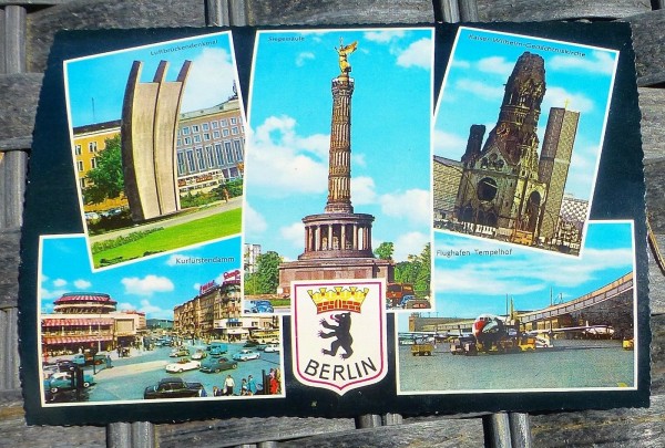 Berlin Ansichtskarte 50er 60er Jahre KRÜGER 921/54 83 å *