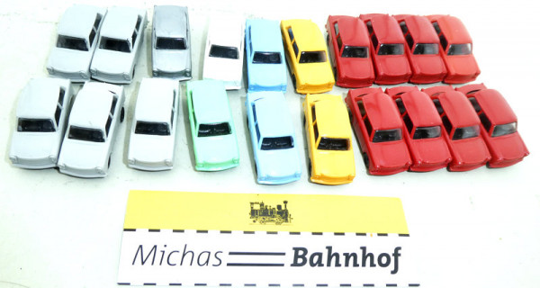 20 Trabant PKW Ladegut Autozug Deko IMU H0 1:87 GH4 å
